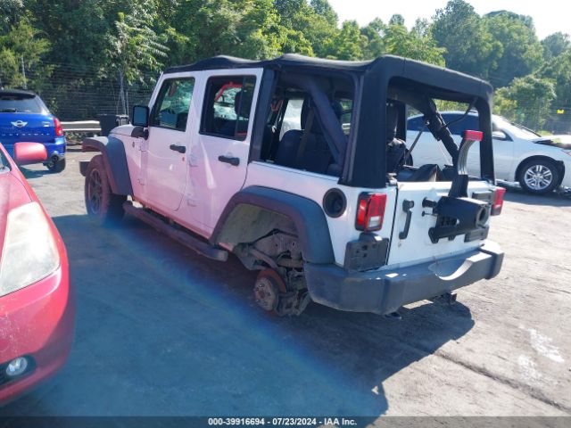 1C4BJWDG1HL536630 Jeep Wrangler Unlimited Sport 4x4