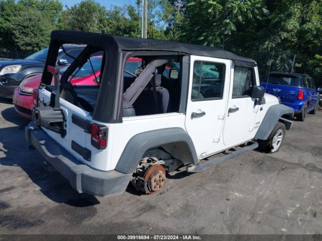 1C4BJWDG1HL536630 Jeep Wrangler Unlimited Sport 4x4