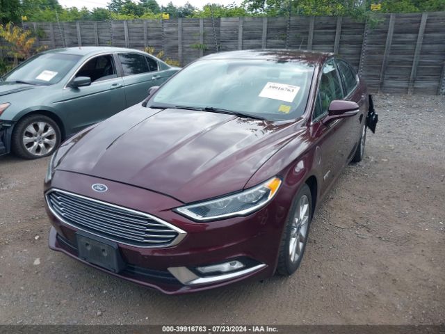 3FA6P0PU6HR202907 Ford Fusion Energi Se Luxury