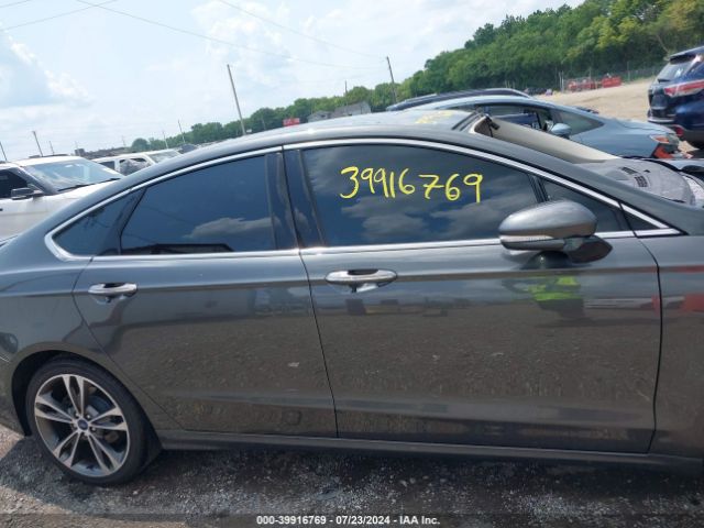 3FA6P0K97KR237465 Ford Fusion Titanium