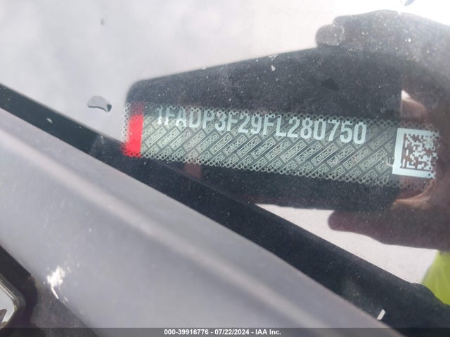 Ford FOCUS SE 2015 1FADP3F29FL280750 Image 9