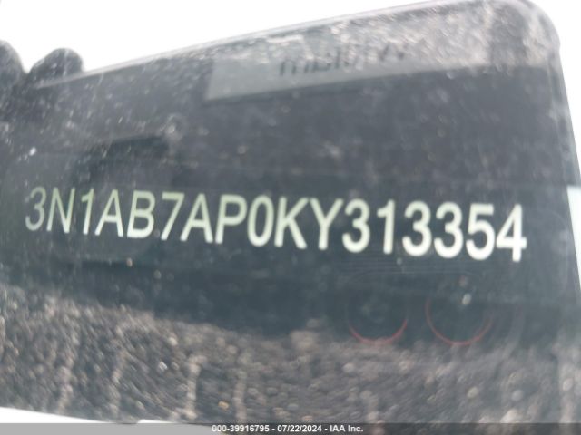 3N1AB7AP0KY313354 Nissan SENTRA SV