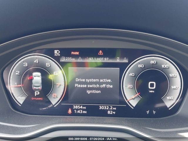 WAUFACF54PA052163 Audi A5 Sportback Premium Plus 45 Tfsi S Line Quattro S Tronic