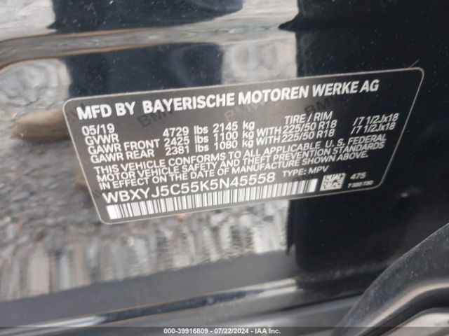 WBXYJ5C55K5N45558 BMW X2 Xdrive28i