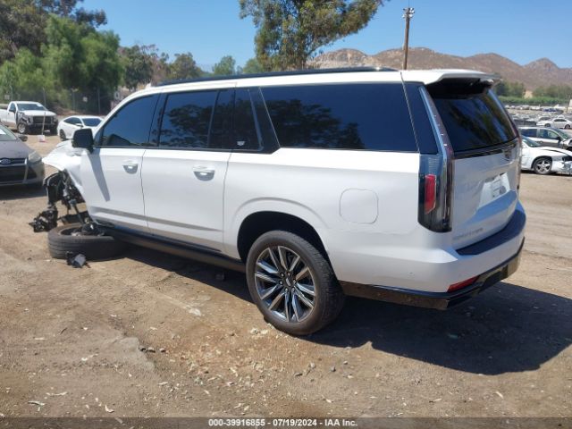 1GYS4RKT2NR242536 Cadillac Escalade Esv 4wd Sport Platinum