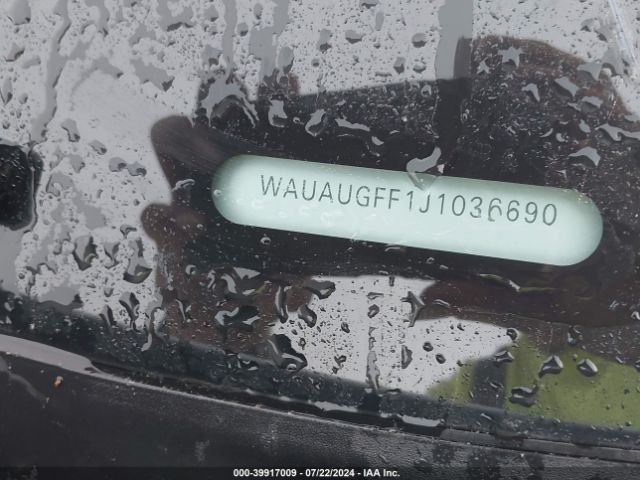 WAUAUGFF1J1036690 Audi A3 2.0t Premium/2.0t Tech Premium