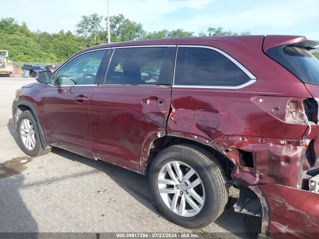 Toyota Highlander Le 2015 5TDZARFH6FS009670 Image 14