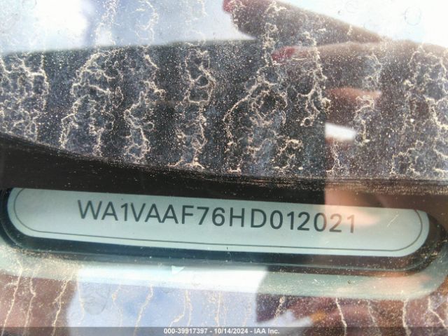 WA1VAAF76HD012021 Audi Q7 3.0t Premium