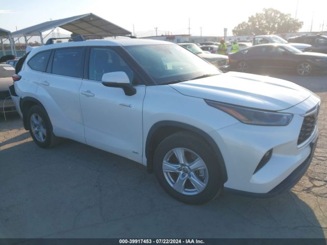 5TDBBRCH5MS038805 Toyota Highlander Hybrid Le