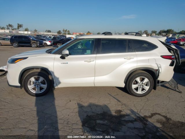 5TDBBRCH5MS038805 Toyota Highlander Hybrid Le