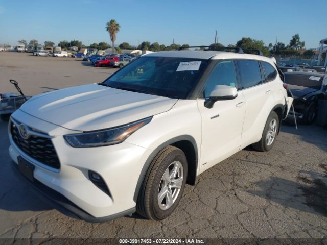5TDBBRCH5MS038805 Toyota Highlander Hybrid Le