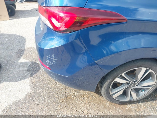 Hyundai Elantra Limited 2015 KMHDH4AE0FU390638 Image 6