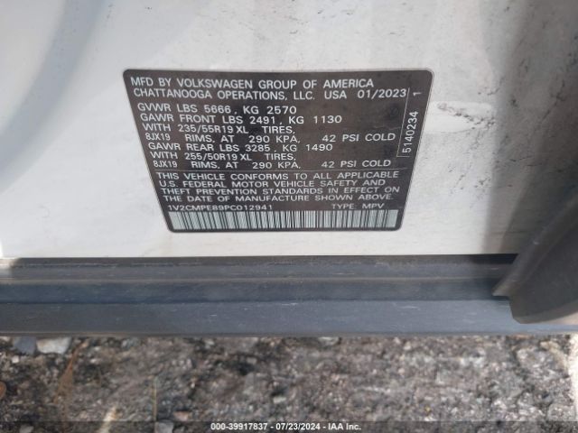 1V2CMPE89PC012941 Volkswagen ID.4 PRO