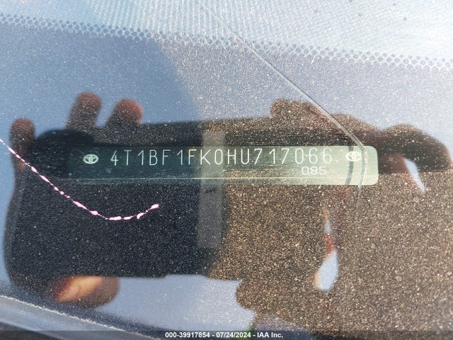 Toyota CAMRY LE 2017 4T1BF1FK0HU717066 Image 9