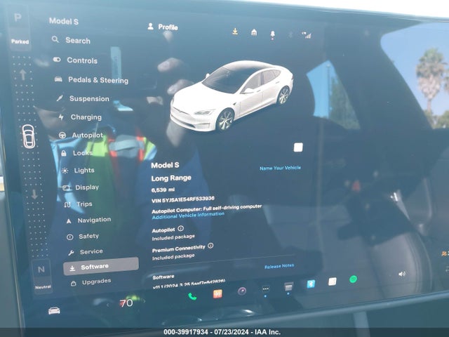 Tesla Model S Long Range 2024 5YJSA1E54RF533936 Image 19