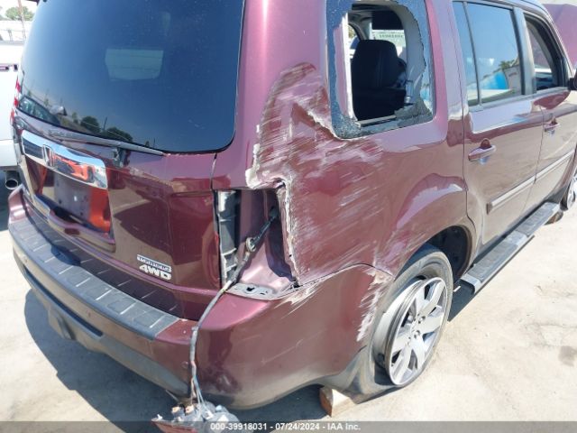 5FNYF4H90FB066408 Honda Pilot Touring