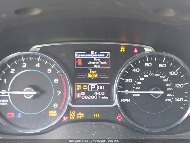 JF2SJGWC8HH531929 Subaru Forester 2.0xt Touring