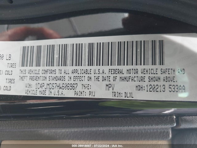 Jeep Cherokee Limited 4x4 2017 1C4PJMDS7HW606967 Image 9