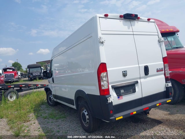 2019 Ram Promaster 2500 მანქანა იყიდება აუქციონზე, vin: 3C6TRVCG5KE539580, აუქციონის ნომერი: 39919295