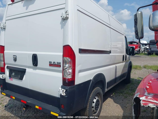 2019 Ram Promaster 2500 მანქანა იყიდება აუქციონზე, vin: 3C6TRVCG5KE539580, აუქციონის ნომერი: 39919295