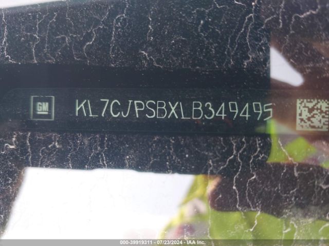 KL7CJPSBXLB349495 Chevrolet Trax Awd Lt
