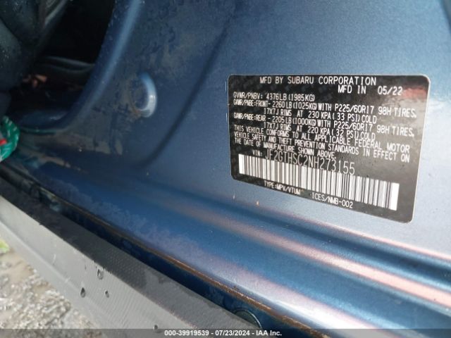 JF2GTHSC2NH273155 Subaru Crosstrek Sport