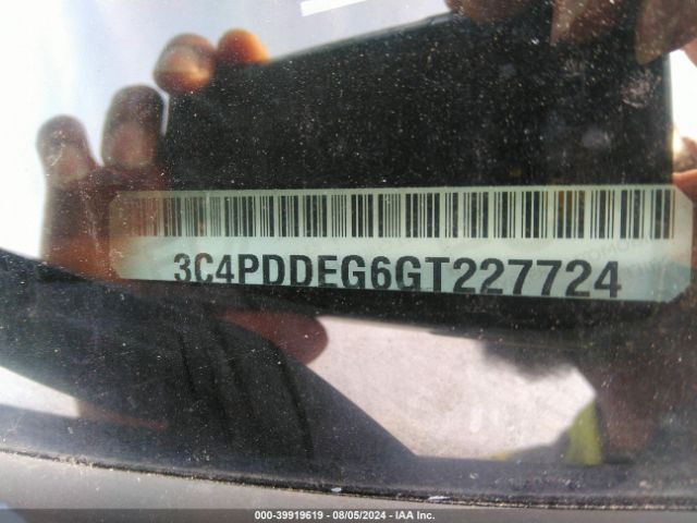 3C4PDDEG6GT227724 Dodge Journey R/t