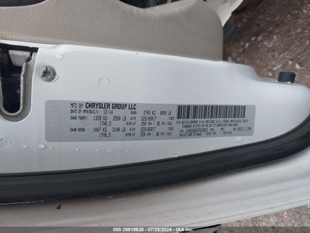 Dodge Grand Caravan Se 2015 2C4RDGBG5FR635051 Image 9