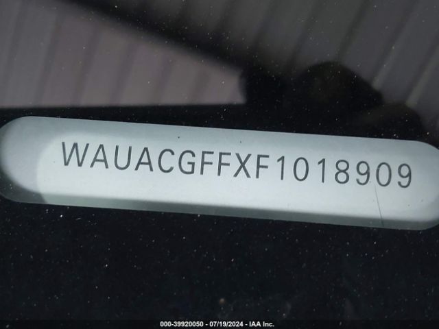 WAUACGFFXF1018909 Audi A3 1.8t Premium