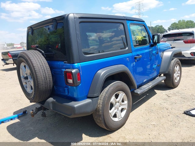 1C4GJXAN8NW179522 Jeep Wrangler Sport S 4x4