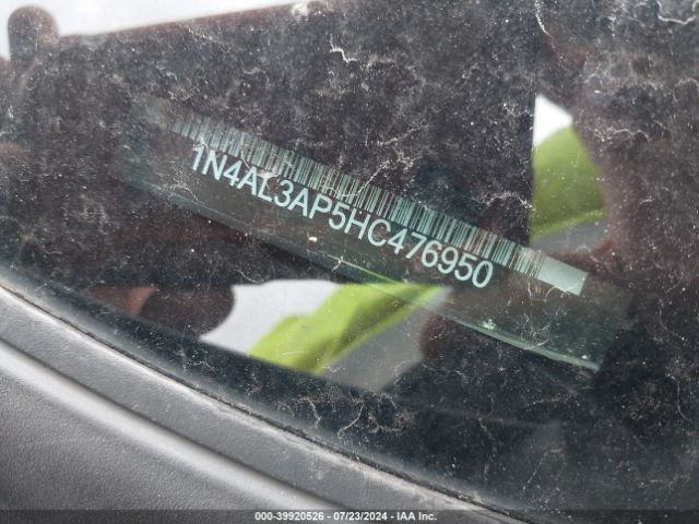 1N4AL3AP5HC476950 Nissan Altima 2.5 Sv