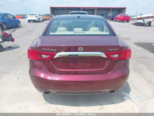 1N4AA6AP6HC415856 Nissan Maxima 3.5 Platinum