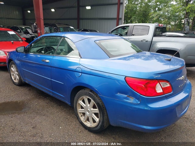 Продажа на аукционе авто 2008 Chrysler Sebring Limited, vin: 1C3LC65M48N264618, номер лота: 39921125
