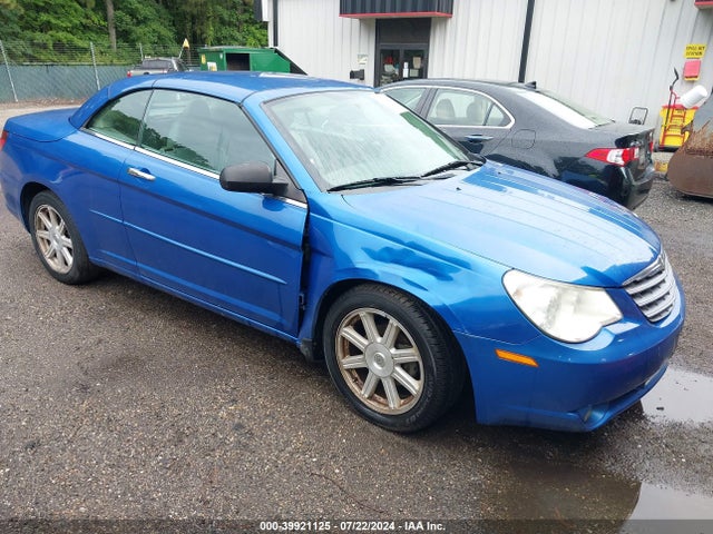 Продажа на аукционе авто 2008 Chrysler Sebring Limited, vin: 1C3LC65M48N264618, номер лота: 39921125