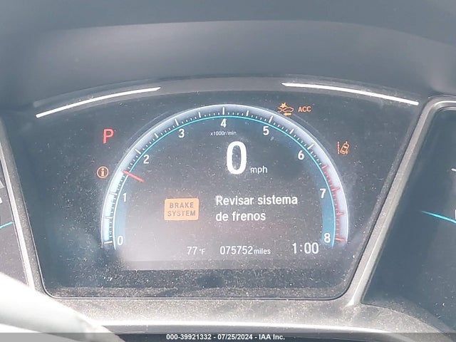 Honda CIVIC EX 2020 19XFC1F39LE020039 Image 15