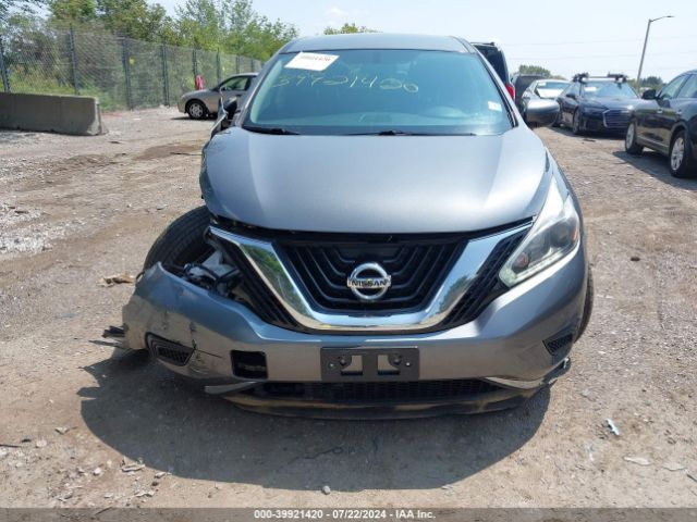 5N1AZ2MH6JN153911 Nissan MURANO S