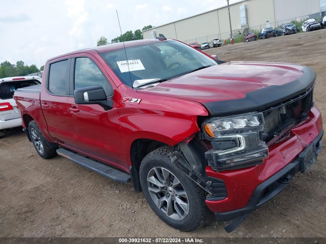 Aukcja sprzedaży 2021 Chevrolet Silverado 1500 4wd  Short Bed Rst, vin: 1GCUYEED0MZ139422, numer aukcji: 39921632