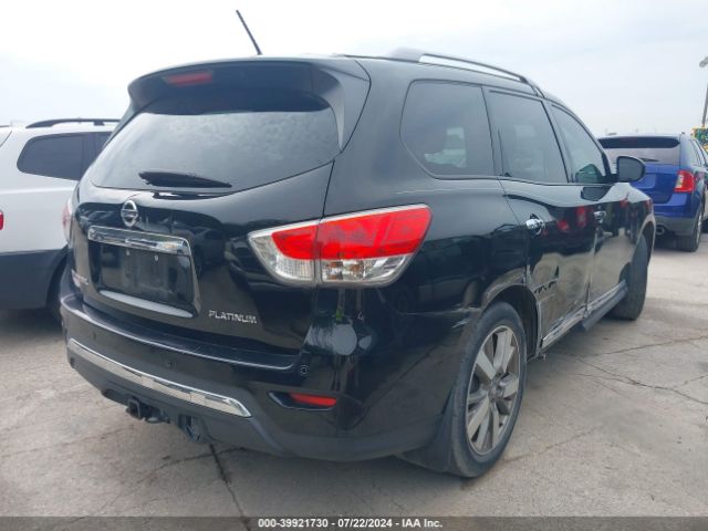 5N1AR2MN3EC729722 Nissan Pathfinder Platinum/s/sl/sv