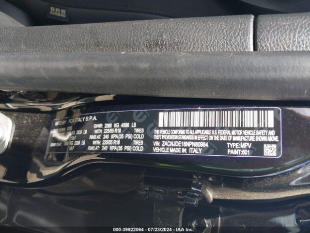 ZACNJDE18NPN80964 Jeep Renegade Altitude 4x4