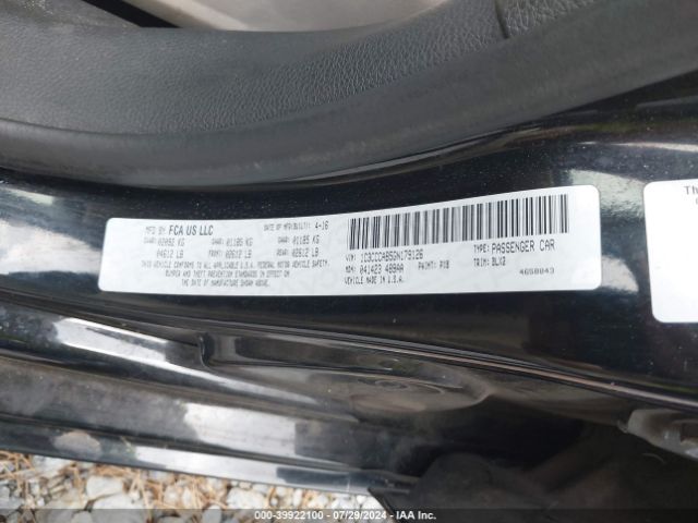 1C3CCCAB5GN179126 Chrysler 200 Limited Platinum
