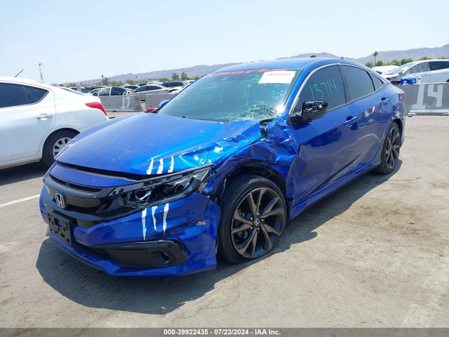 Honda Civic Sport 2020 2HGFC2F89LH569893 Image 2