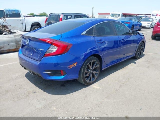 Honda Civic Sport 2020 2HGFC2F89LH569893 Image 4