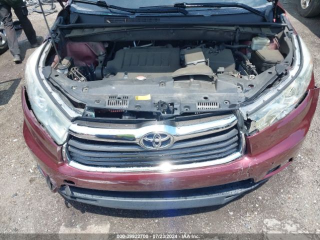 5TDJKRFH3GS254017 Toyota Highlander Xle V6
