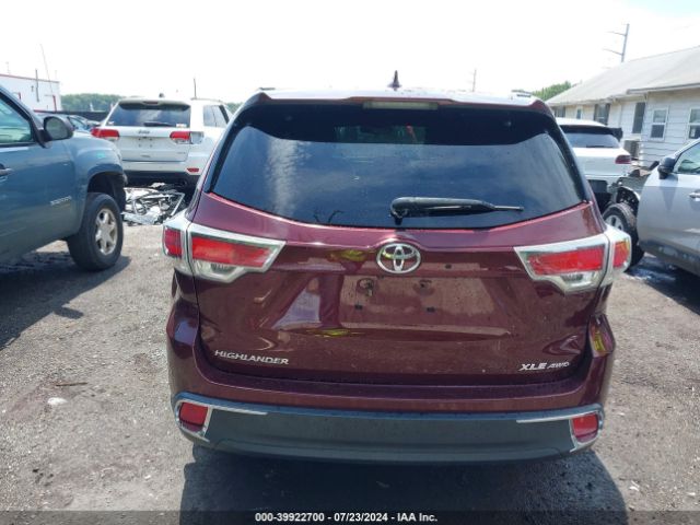 5TDJKRFH3GS254017 Toyota Highlander Xle V6