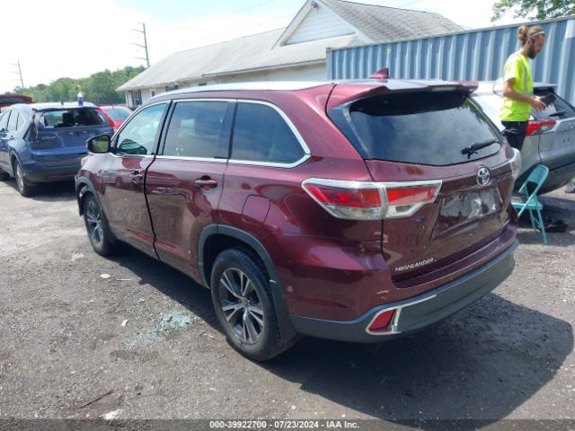 5TDJKRFH3GS254017 Toyota Highlander Xle V6