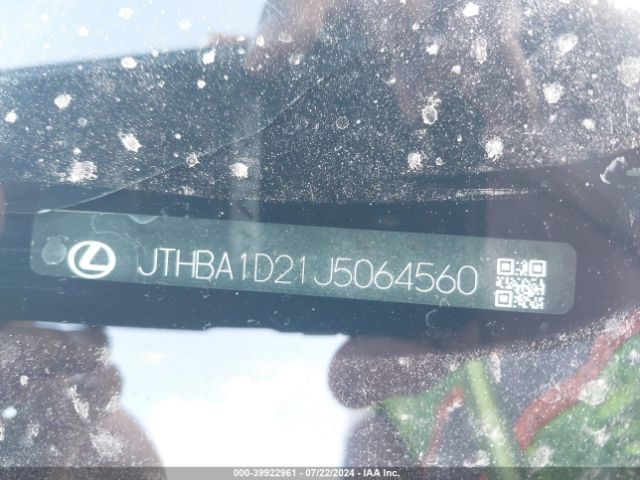 JTHBA1D21J5064560 Lexus IS 300