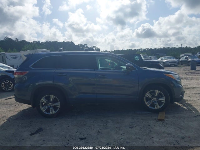 5TDDKRFH3FS196468 Toyota Highlander Limited V6