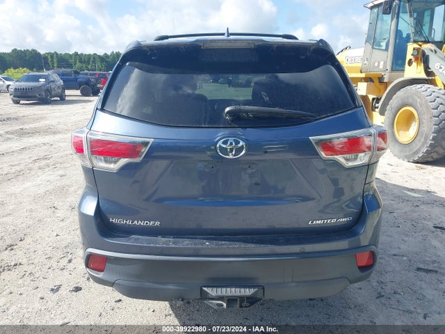 5TDDKRFH3FS196468 Toyota Highlander Limited V6