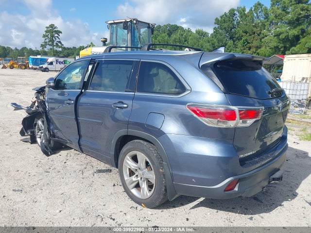 5TDDKRFH3FS196468 Toyota Highlander Limited V6