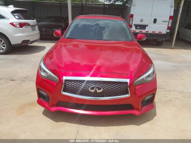 JN1FV7AR4HM870570 Infiniti Q50 3.0t Red Sport 400